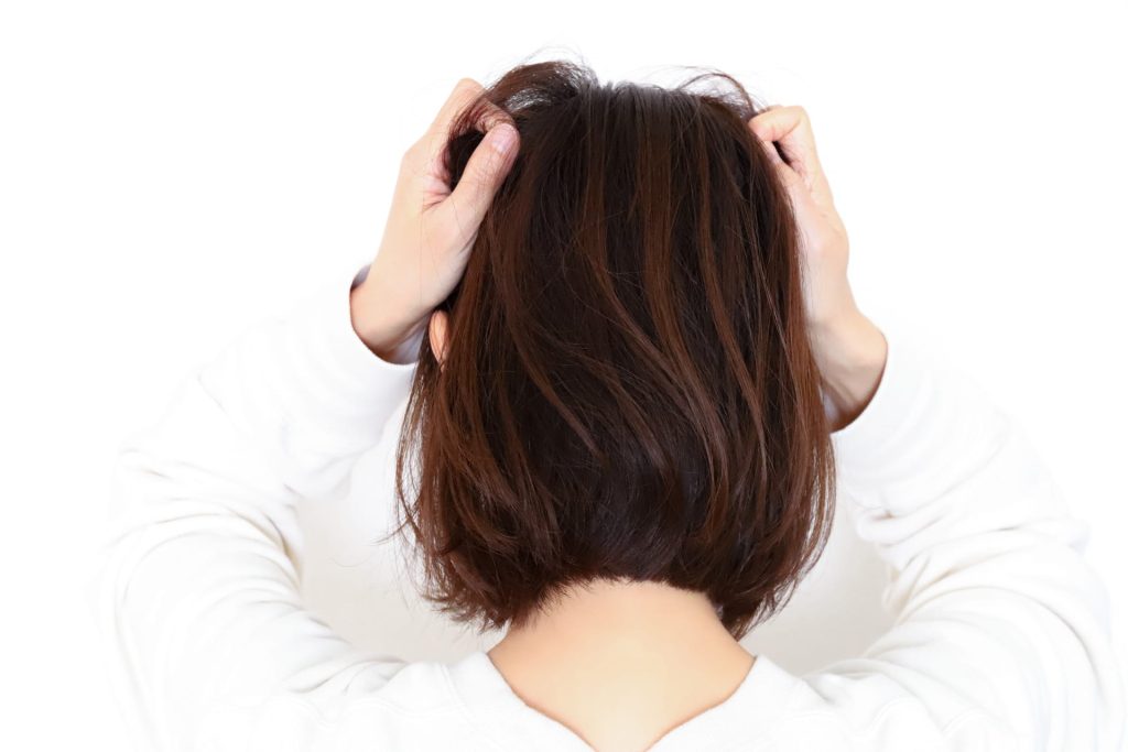 身体の痛みの写真