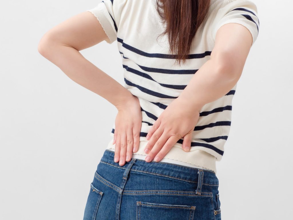 身体の痛みの写真